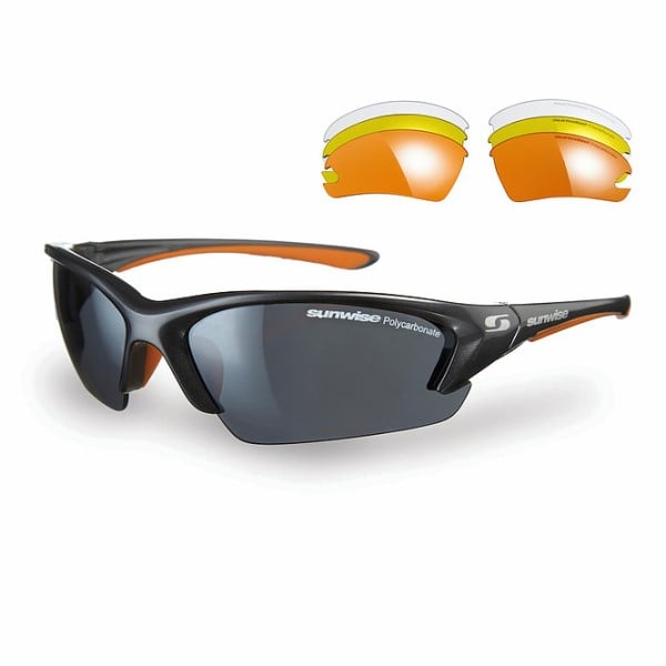 Sunwise Equinox Sports Sunglasses + 3 Lens Sets