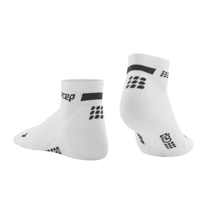 CEP The Run Low Cut v4 Womens Running Socks - White