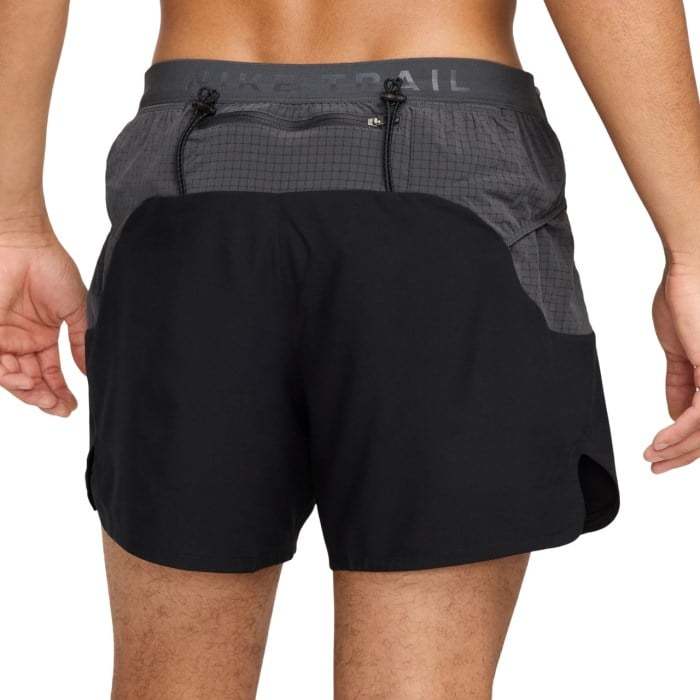 Nike Trail Second Sunrise Mens 5 Inch Brief Lined Running Shorts - Black/Anthracite/Black/Summit
