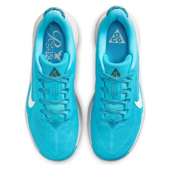 Nike ACG Pegasus Trail - Mens Trail Running Shoes - Baltic Blue/Summit White/Light Orewood Brown