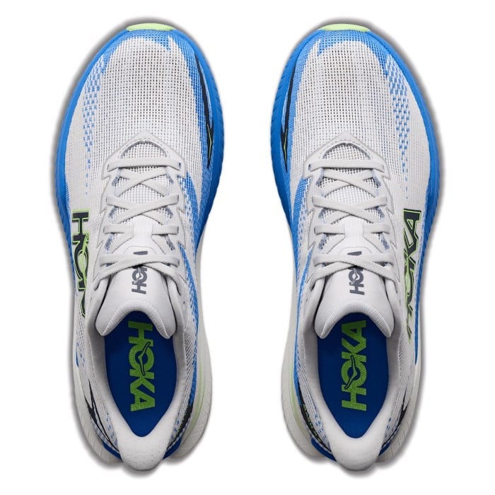 Hoka Mach X 3 - Mens Running Shoes - Cosmic Grey/Virtual Blue - image 4