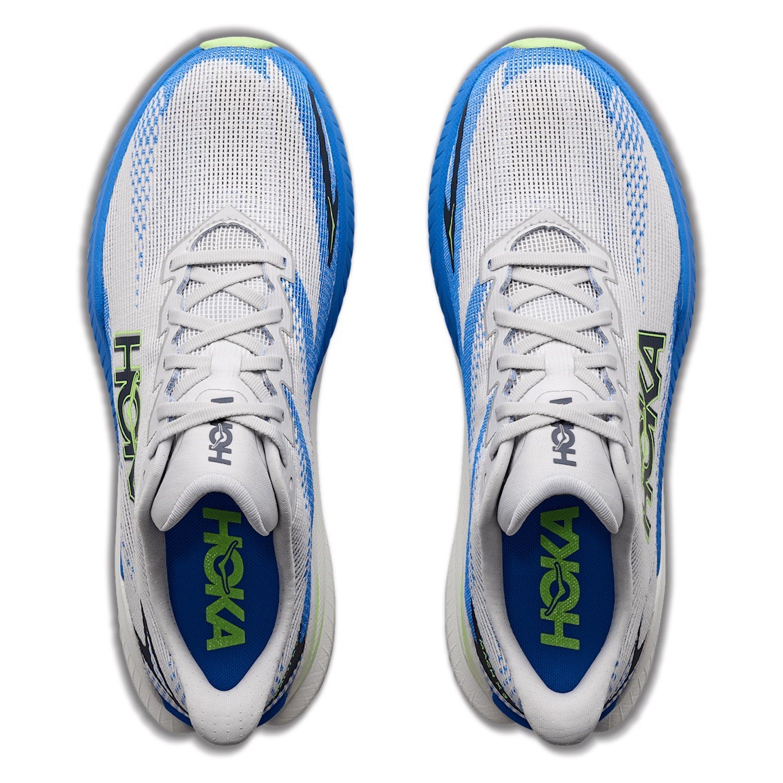 Hoka Mach X 3 - Mens Running Shoes - Cosmic Grey/Virtual Blue - image 4