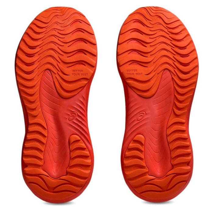 Asics Gel Noosa Tri 16 PS - Kids Running Shoes - Cherry Tomato/Energy Orange - image 5