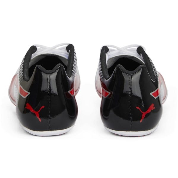 Puma evoSpeed Sprint 14 - Unisex Track Sprint Spikes - White/Black/Red
