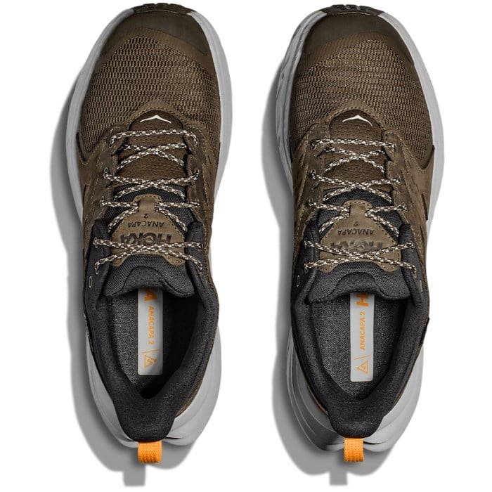Hoka Anacapa 2 Low GTX - Mens Hiking Shoes - Deep Umber/Stardust