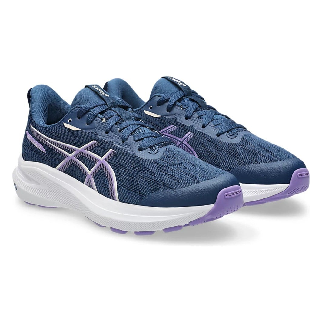 Asics GT-1000 14 GS - Kids Running Shoes - Independence Blue/Faded Plum - image 6