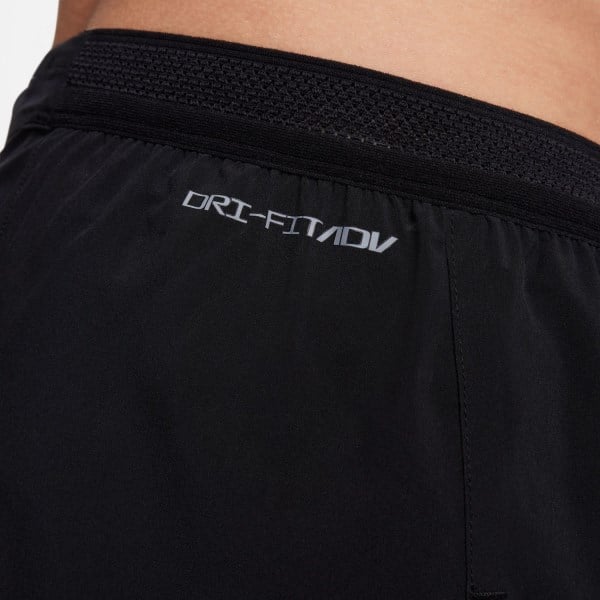 Nike AeroSwift ADV 4 Inch Brief-Lined Mens Running Shorts - Black/Summit White