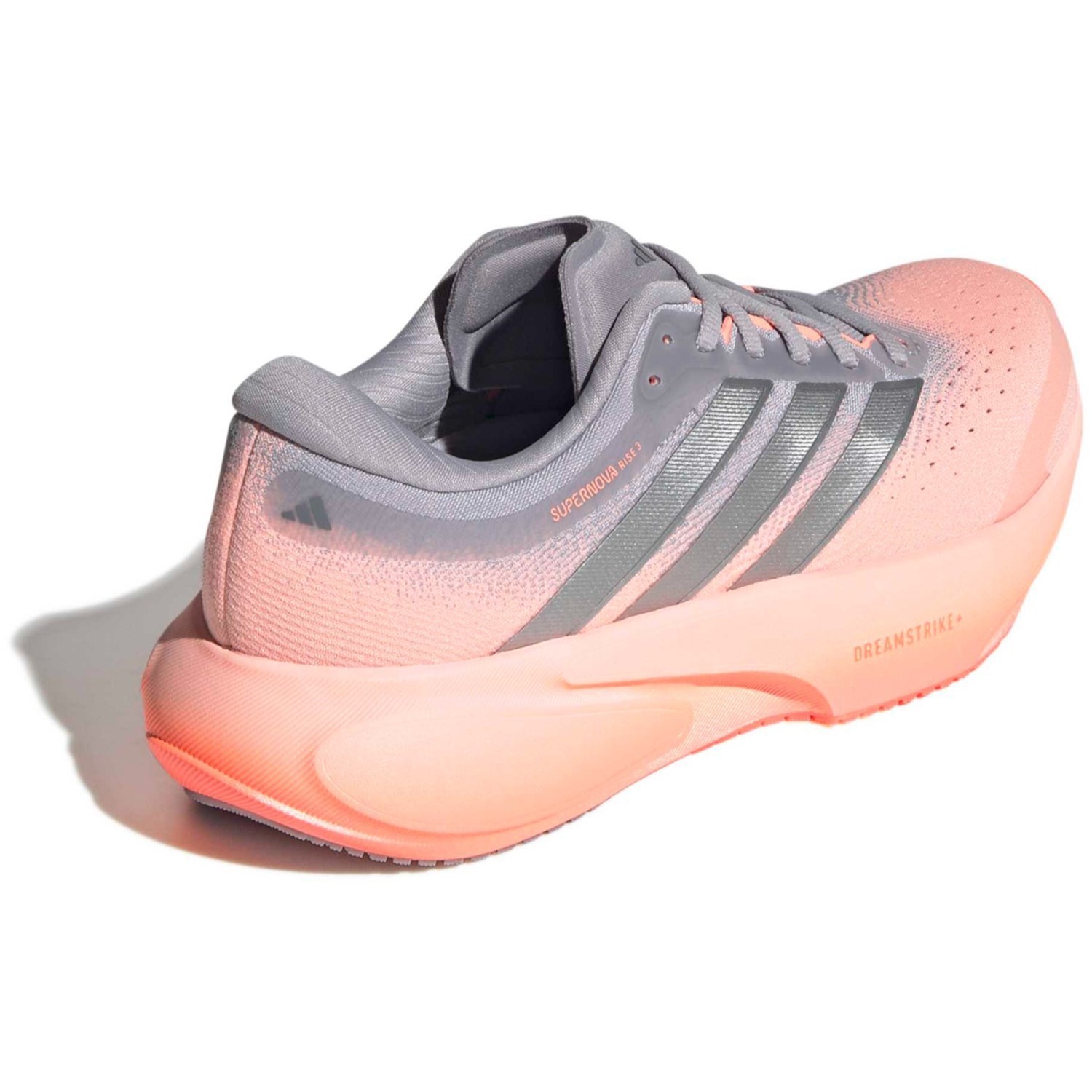 adidas Supernova Rise 3 - Womens Running Shoes - Clear Orange/Silver Metallic/Glory Grey