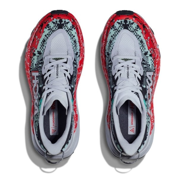 Hoka Speedgoat 6 - Mens Trail Running Shoes - Gull/Stormy Skies - image 3