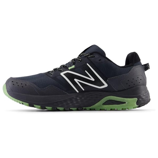 New Balance 410v8 - Mens Trail Running Shoes - Black/Bleached Lime Glo/Phantom