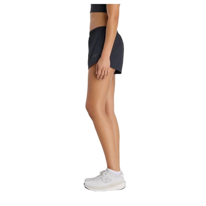 New Balance Run Essential Womens 3 Inch Shorts - Black