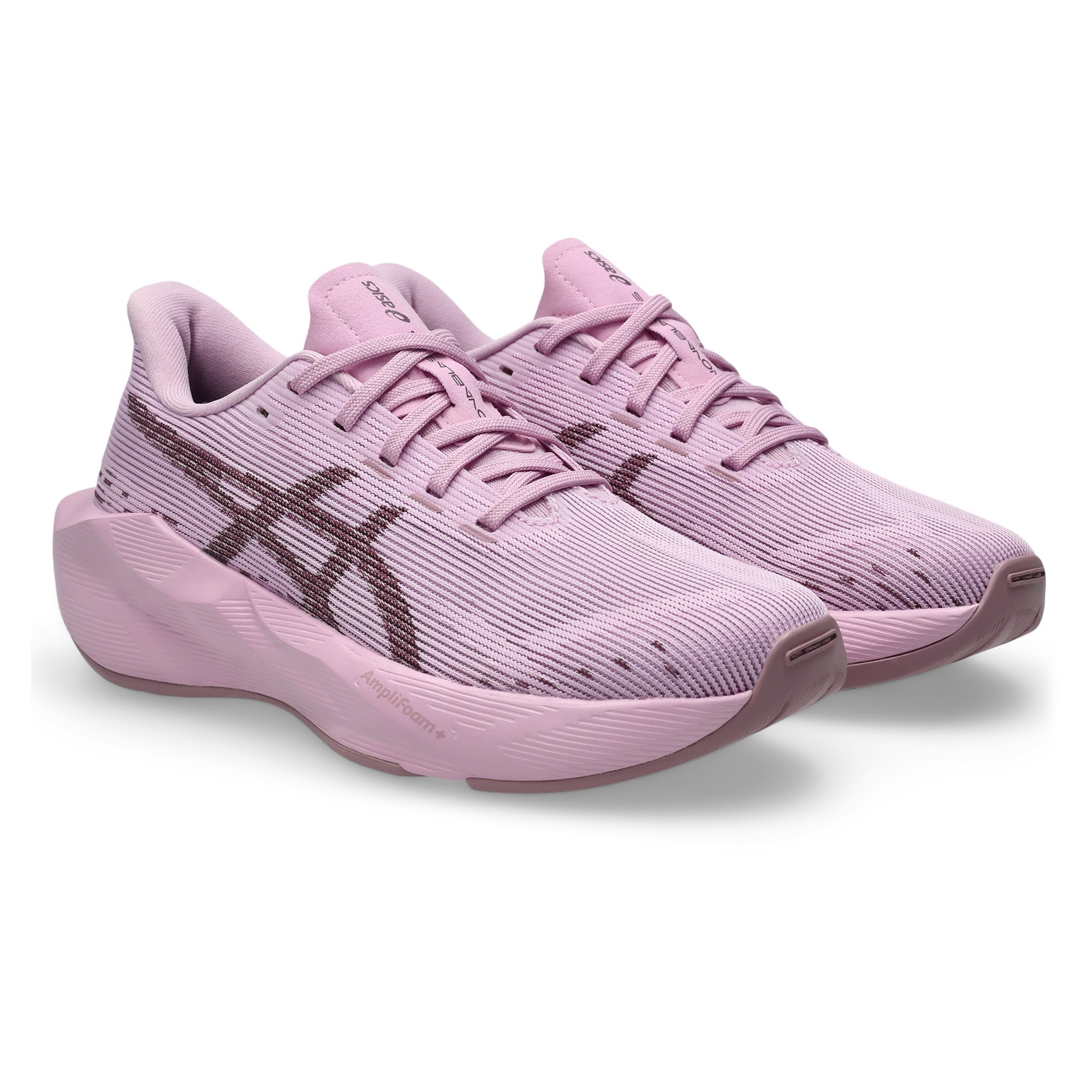 Asics Novablast 6 GS - Kids Running Shoes - Hazy Lilac/Dark Prune - image 2