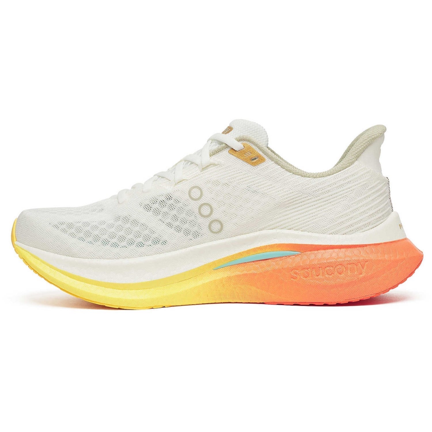 Saucony Endorphin Speed 5 - Mens Running Shoes - Ivory/Fire