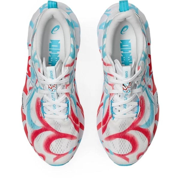 Asics Novablast 5 Tokyo - Mens Running Shoes - White/Aquarium