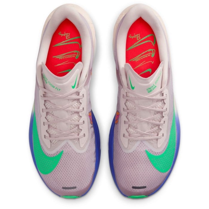 Nike Zoom Fly 6 EK - Mens Running Shoes - Silt Red/Green Shock/Persian Violet