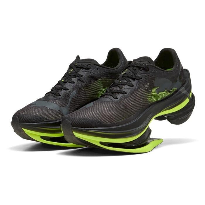 Puma Fast-RB Nitro Elite 2 - Mens Racing Shoes - Black/Lime Squeeze - image 2