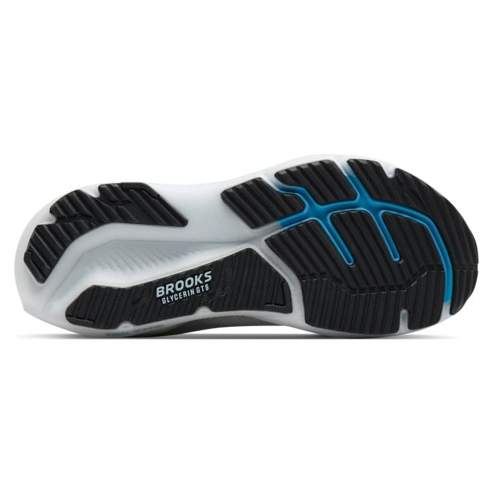 Brooks Glycerin GTS 23 - Mens Running Shoes - White/Rain/Baltic Sea - image 6