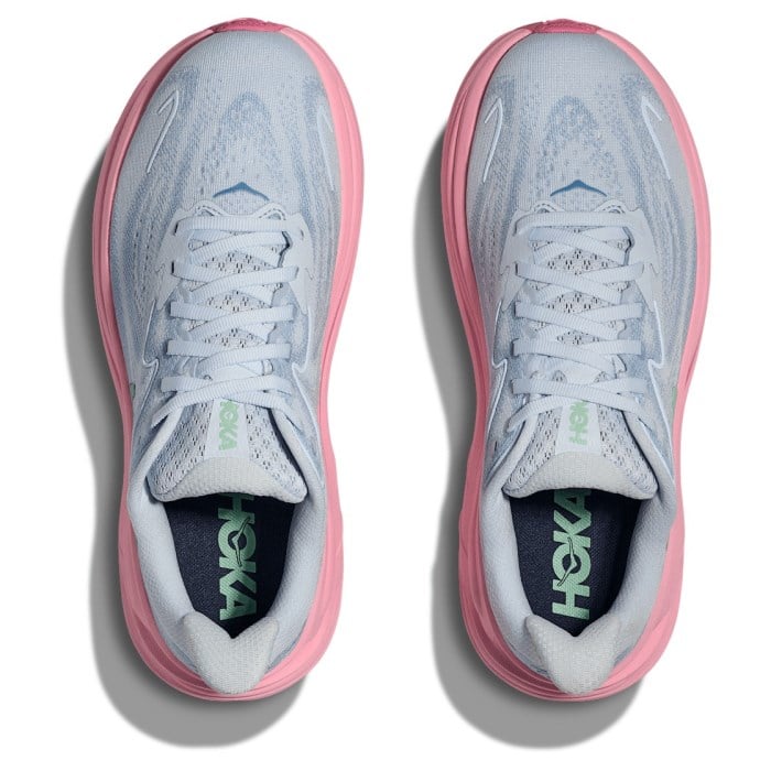 Hoka Clifton 10 - Womens Running Shoes - Overcast/Petal - image 3