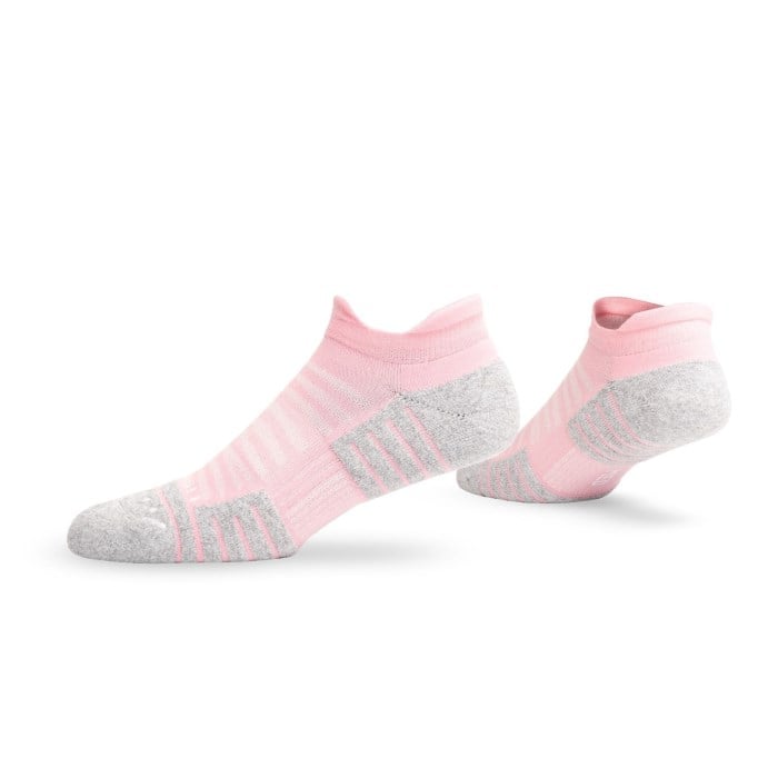 Lightfeet Performance Mini Unisex Running Socks - Soft Pink