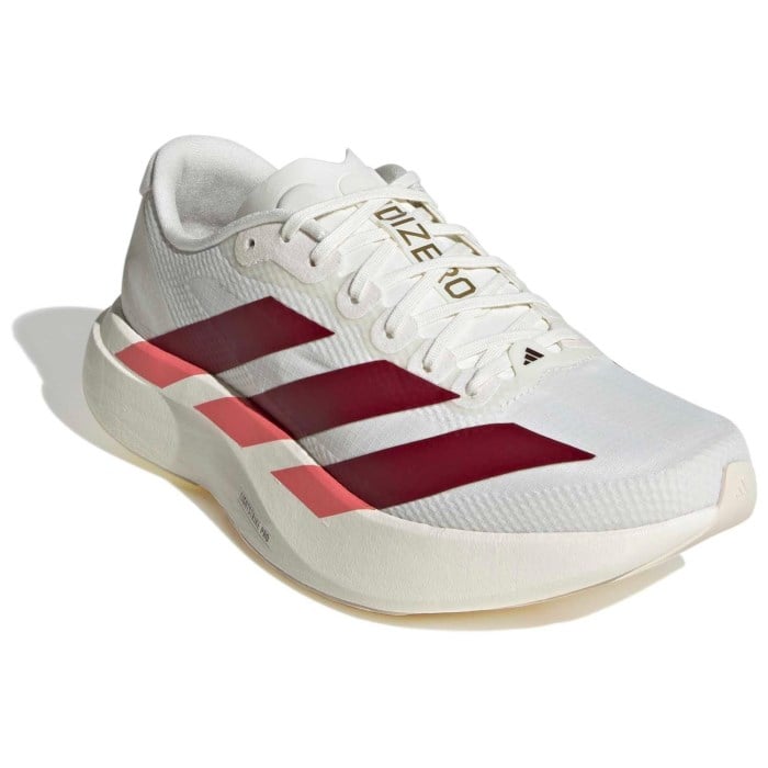 adidas Adizero Evo SL Woven - Womens Running Shoes - Off White/Shadow Red/Preloved Scarlet