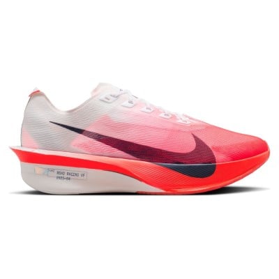 Nike ZoomX Vaporfly 4 - Mens Racing Shoes - White/Midnight Navy/Bright Crimson