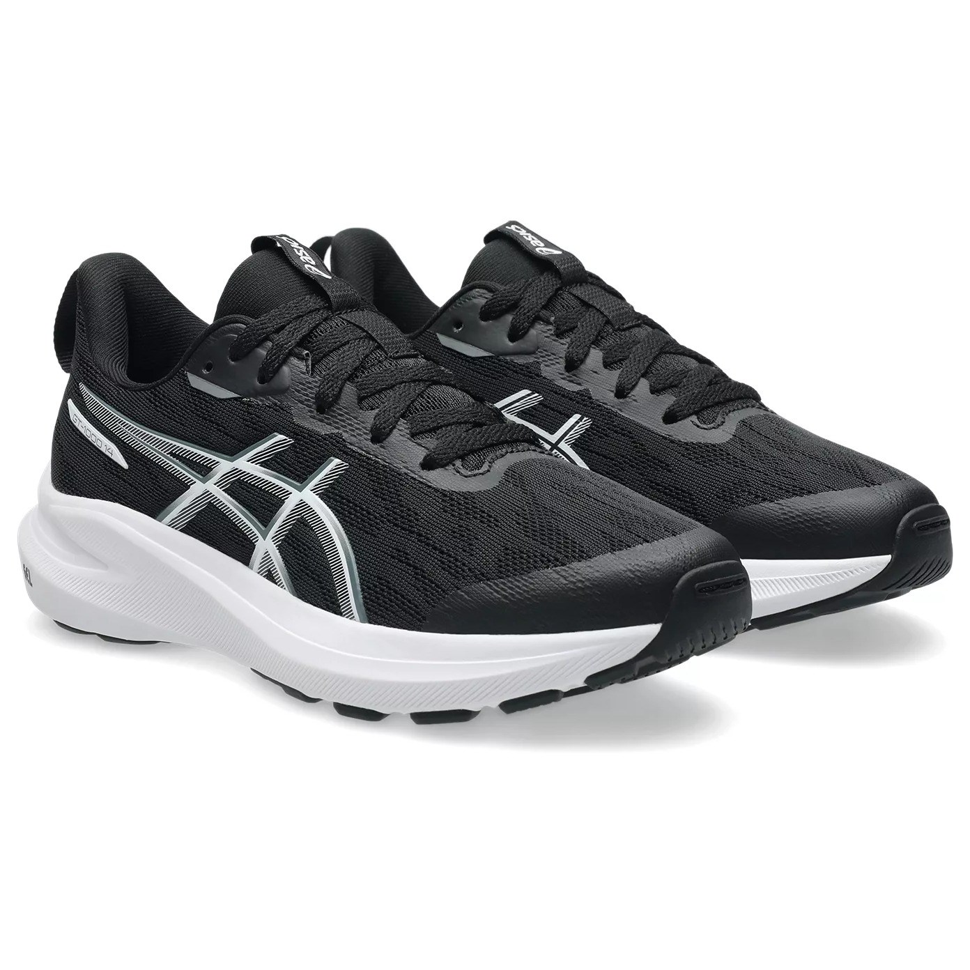Asics GT-1000 14 GS - Kids Running Shoes - Black/Steel Grey