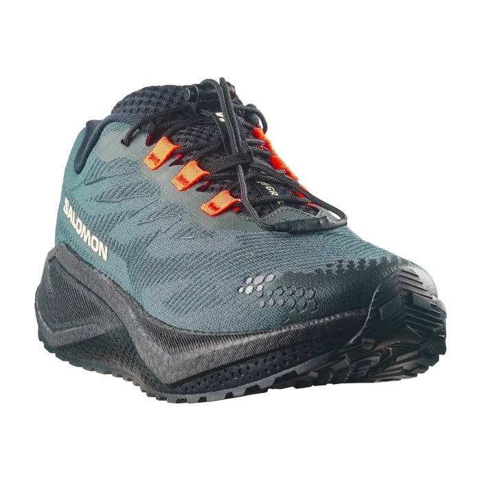 Salomon Aero Blaze 4 GRVL - Mens Trail Running Shoes - Urban Chic/Black/Lime Cream - image 6