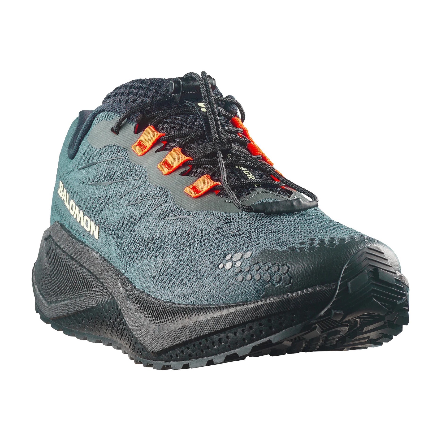 Salomon Aero Blaze 4 GRVL - Mens Trail Running Shoes - Urban Chic/Black/Lime Cream - image 6