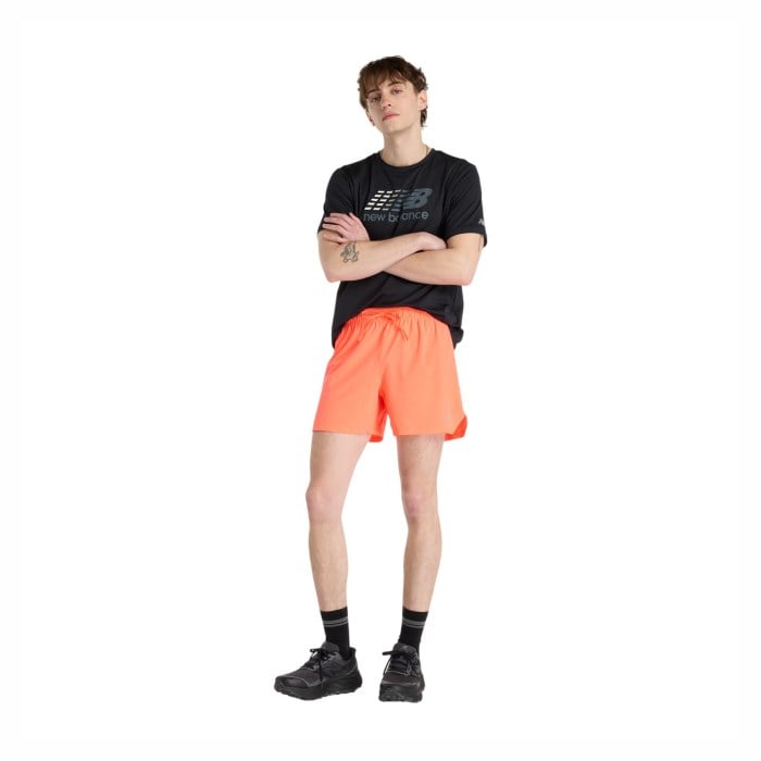 New Balance RC 5 Inch Mens Running Shorts - Urgent Red - image 7