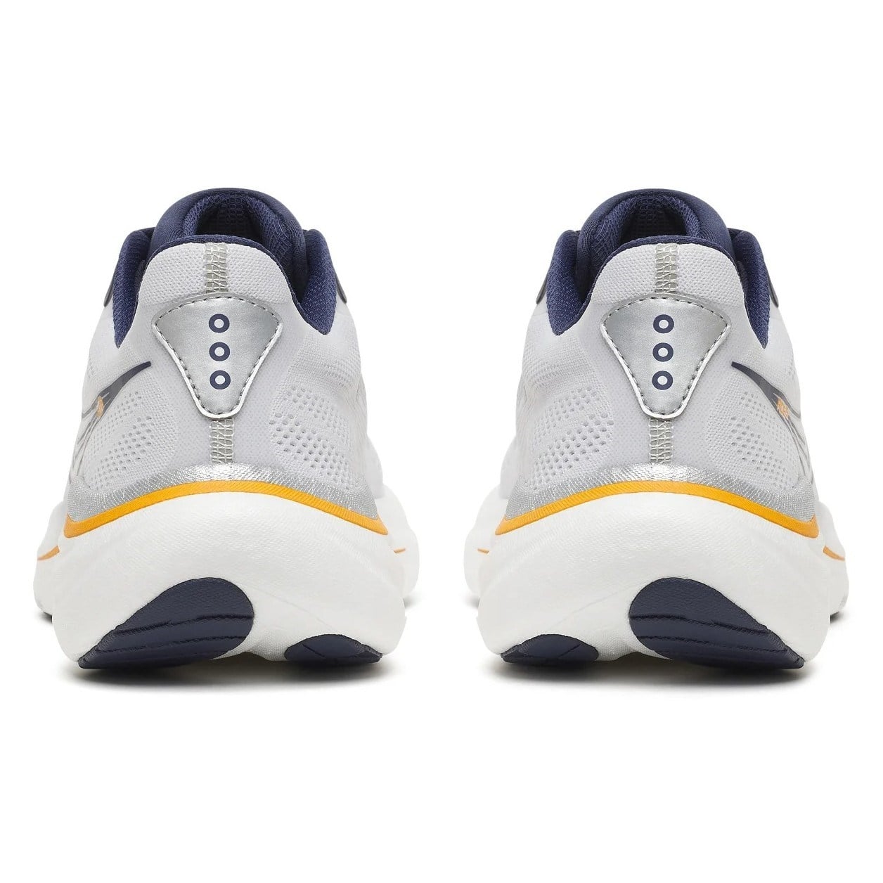 Saucony Ride 19 - Mens Running Shoes - White/Naval - image 5