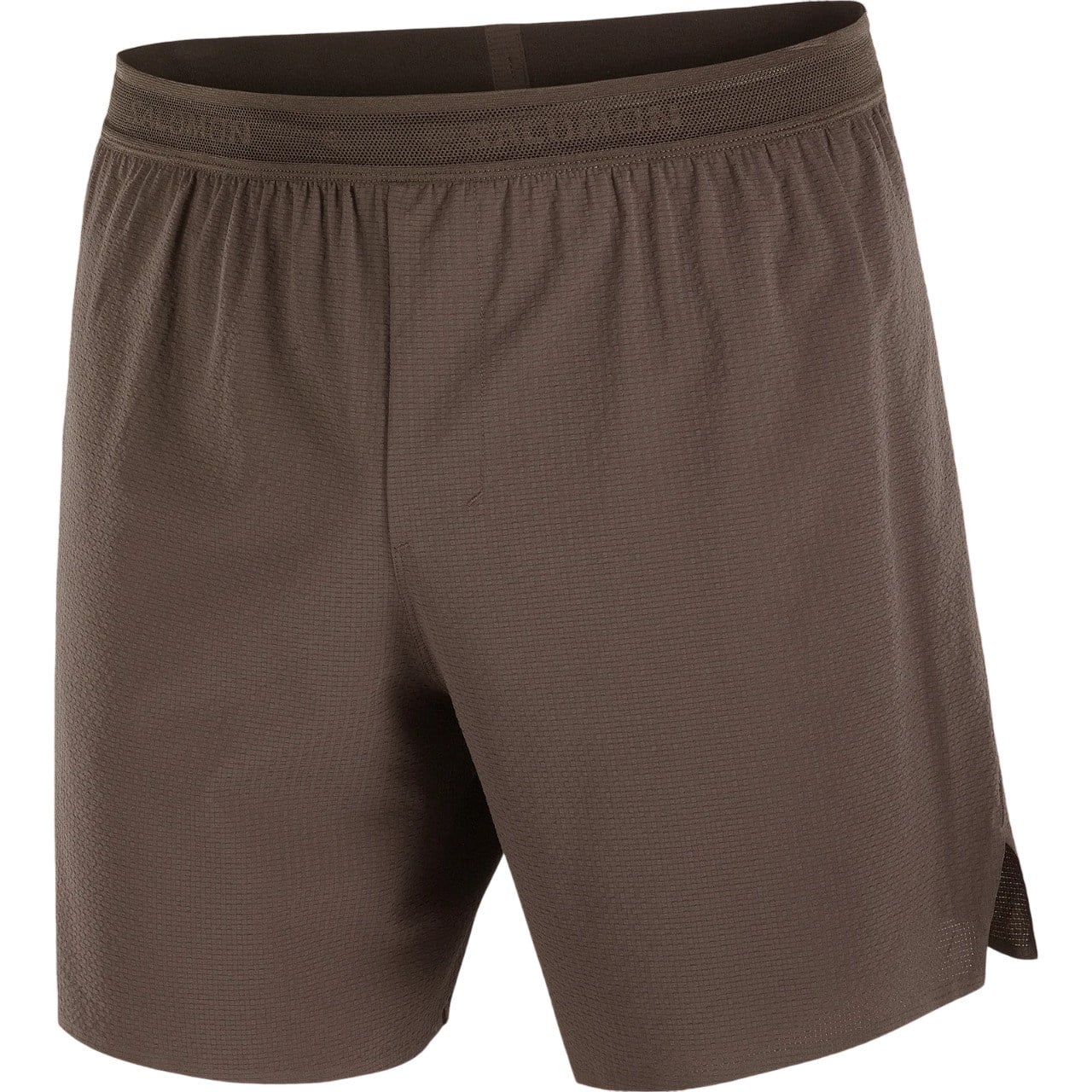 Salomon Sense Aero 7 Inch Mens Running Shorts - Coffee Bean