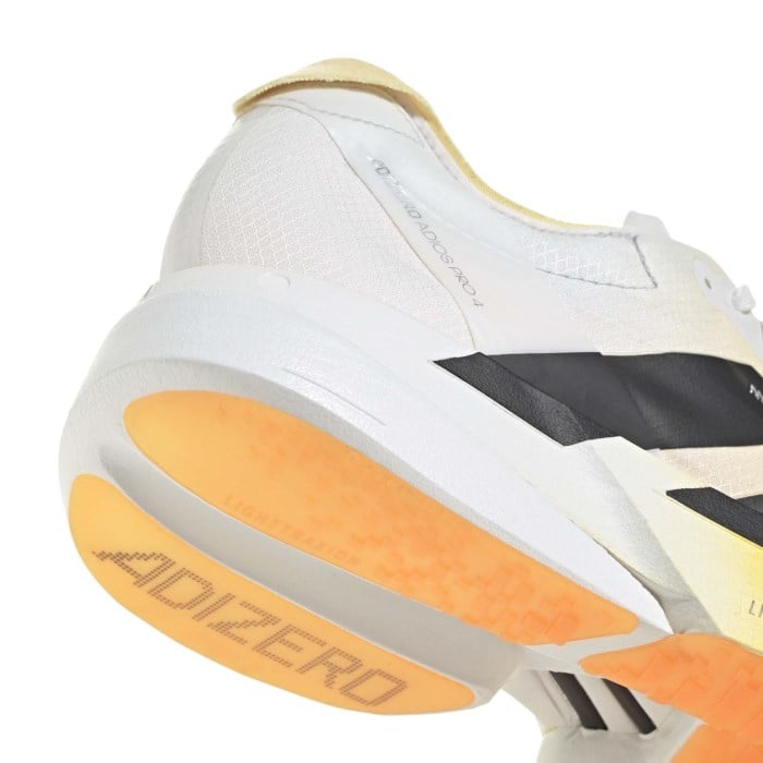adidas Adizero Adios Pro 4 - Mens Racing Shoes - Lucid Tangerine/Core Black/Crystal White - image 8