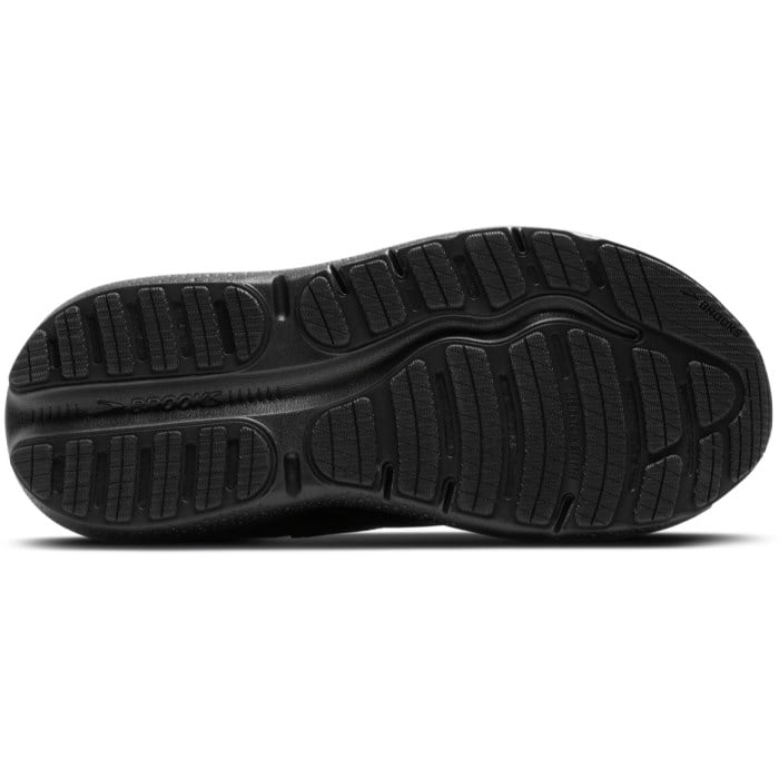 Brooks Ghost Max 2 Leather - Mens Running Shoes - Black/Black