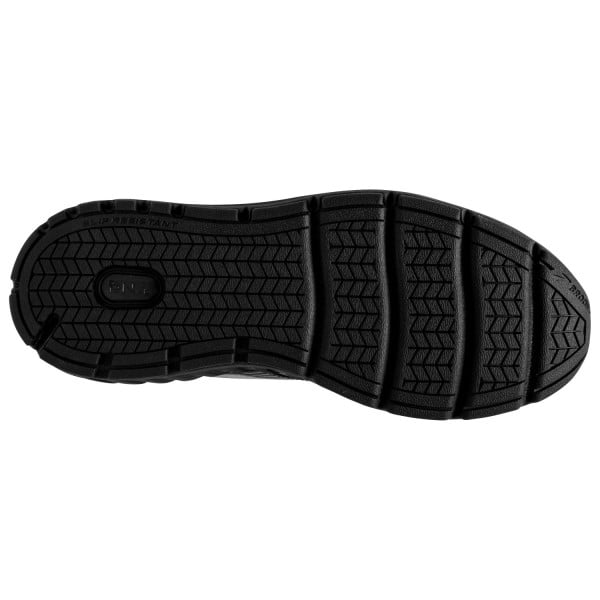 Brooks Addiction Walker 2 Leather Velcro - Mens Walking Shoes - Black
