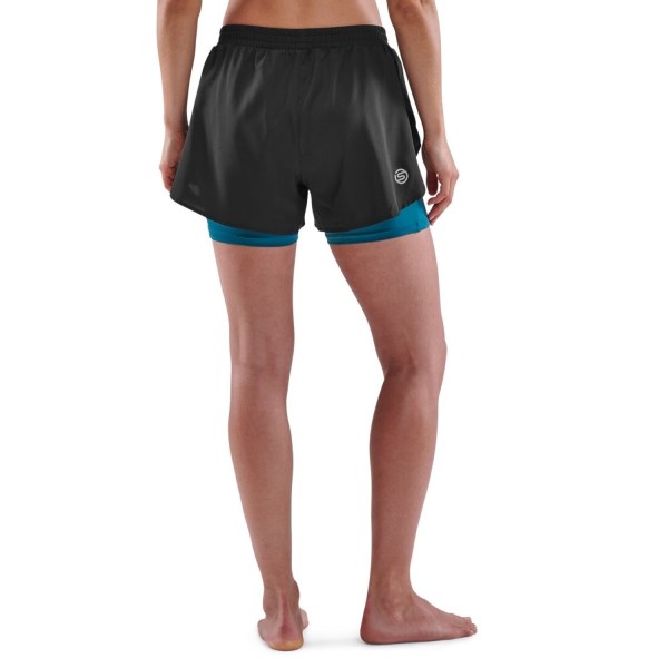 Skins Series-3 X-Fit Womens Running Shorts - Black