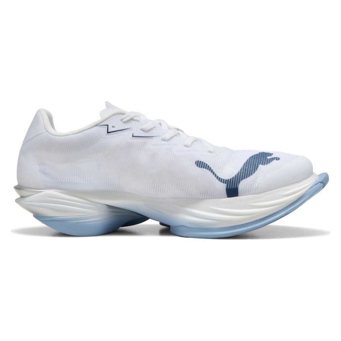 Puma Fast-R 3 Nitro Elite - Mens Racing Shoes - White/Chambray Blue