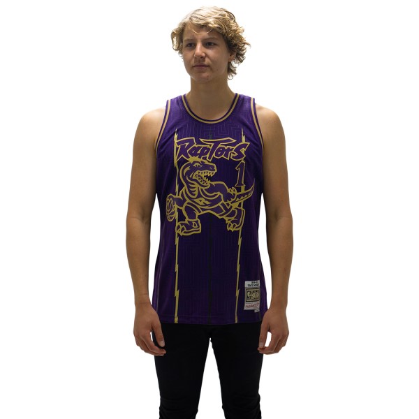 Mitchell & Ness Toronto Raptors Tracy McGrady Swingman Mens Basketball Jersey - Purple