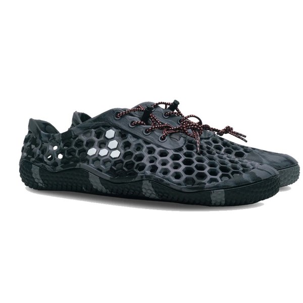 Vivobarefoot Ultra III Bloom - Mens Walking Shoes - Obsidian/Grey