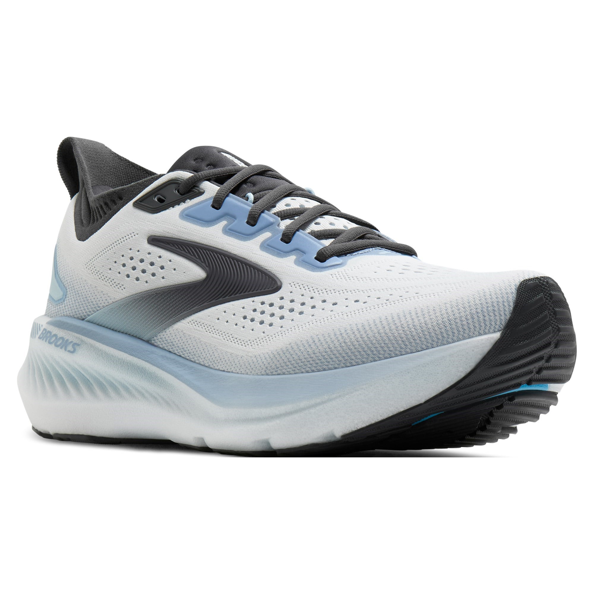 Brooks Glycerin GTS 23 - Mens Running Shoes - White/Rain/Baltic Sea - image 2