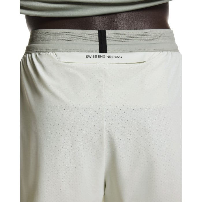 On Performance Mens 5 Inch 2-In-1 Running Shorts - Iceberg/Tin