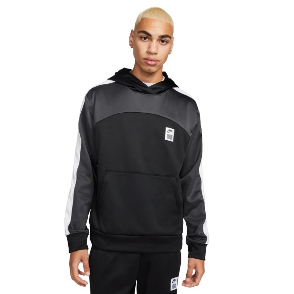 Nike Therma-Fit Starting 5 Pullover Mens Basketball Hoodie - Black/Grey/White/Grey