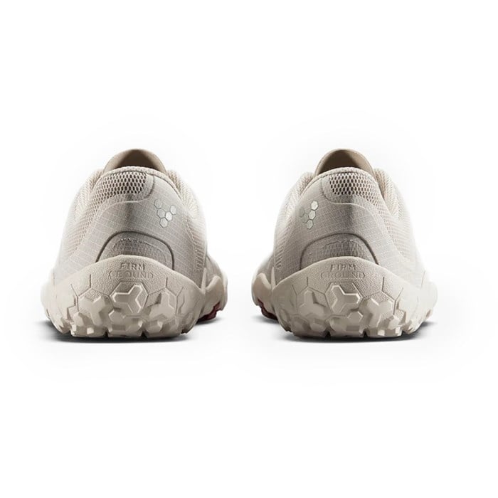 Vivobarefoot Primus Trail 3.5 FG - Womens Trail Running Shoes - Silver Birch