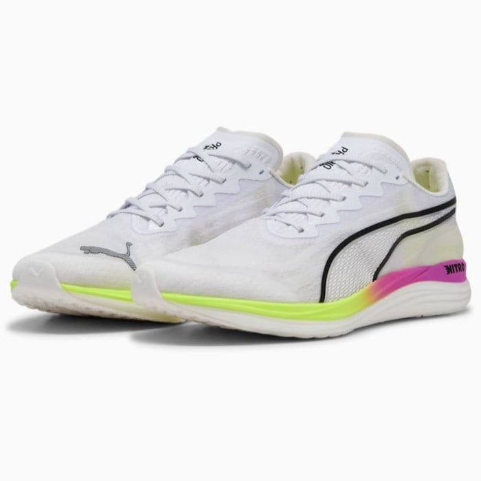 Puma Propio Nitro - Mens Running Shoes - Puma White/Pure Magenta