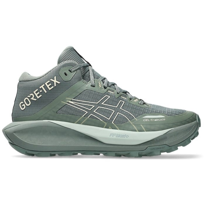 Asics Gel Trabuco MT GTX - Womens Hiking Shoes - Monument Blue/Vanilla