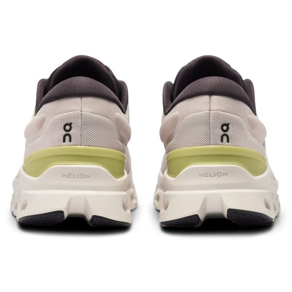 On Cloudstratus 3 - Womens Running Shoes - Pearl/Ivory