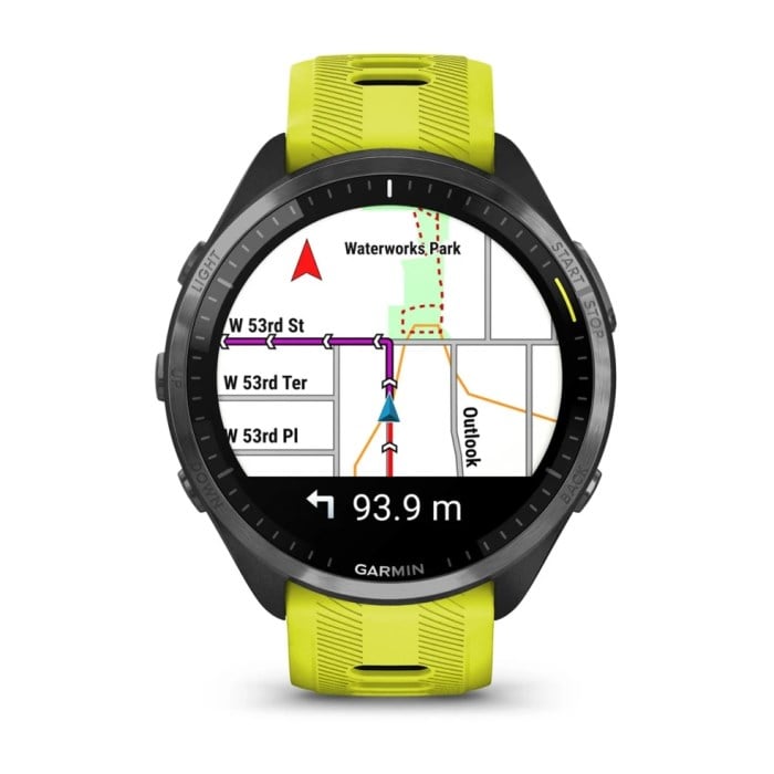 Garmin Forerunner 965 - Premium GPS Running Smart Watch - Amp Yellow