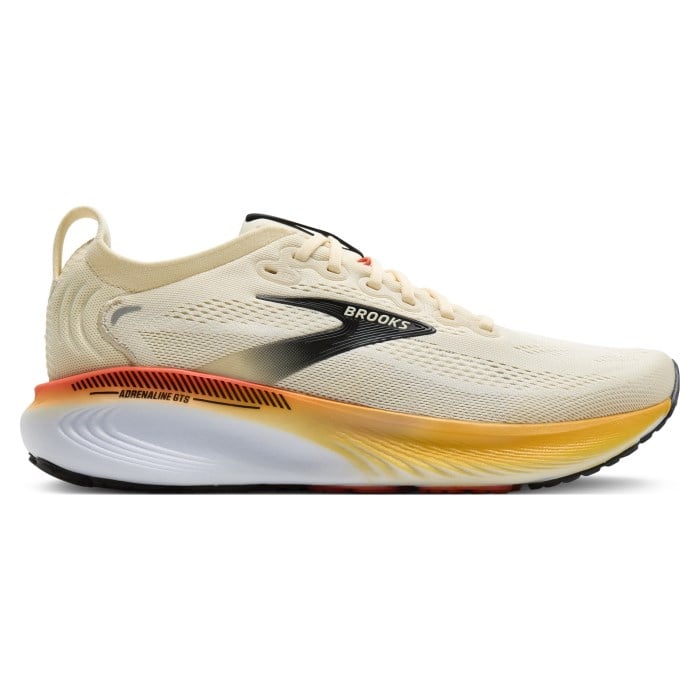 Brooks Adrenaline GTS 25 - Mens Running Shoes - Rutabaga/Tigerlily/Orange