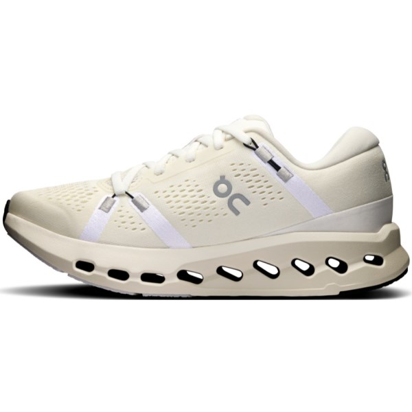 On Cloudsurfer 2 - Womens Running Shoes - Ivory/Ivory