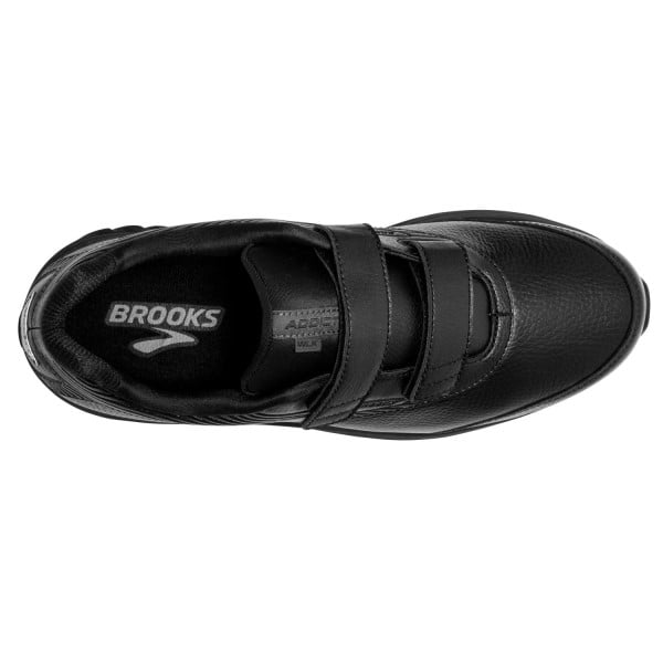 Brooks Addiction Walker 2 Leather Velcro - Mens Walking Shoes - Black
