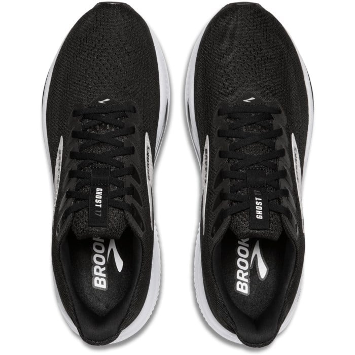Brooks Ghost 17 - Mens Running Shoes - Black/White